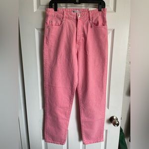Women’s Zara High Rise Mom Jeans-Size 6